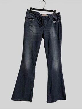 lei Dark Indigo Flare Jeans
